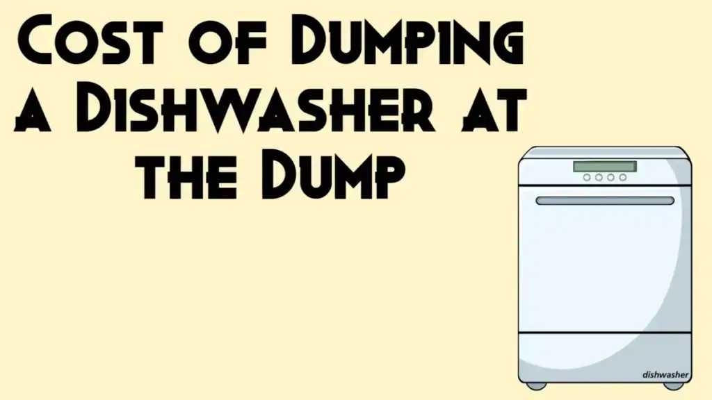 Dumping Dishwasher