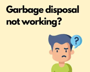 Garbage disposal not working