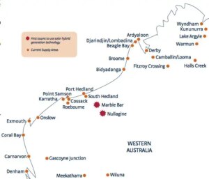 Marble Bar Nullagine Location