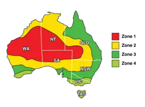 solar REC zone map