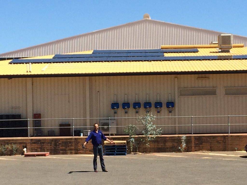 BHP Nickel West Solaranlage 1