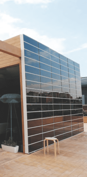 Onyx Solar BIPV-Wand