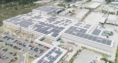 3,2 mW solcelleanlæg hos Primo Hans i Brisbane