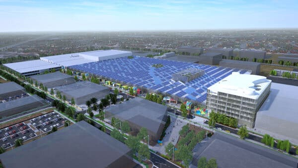 Edificio principal del proyecto solar Tonsley