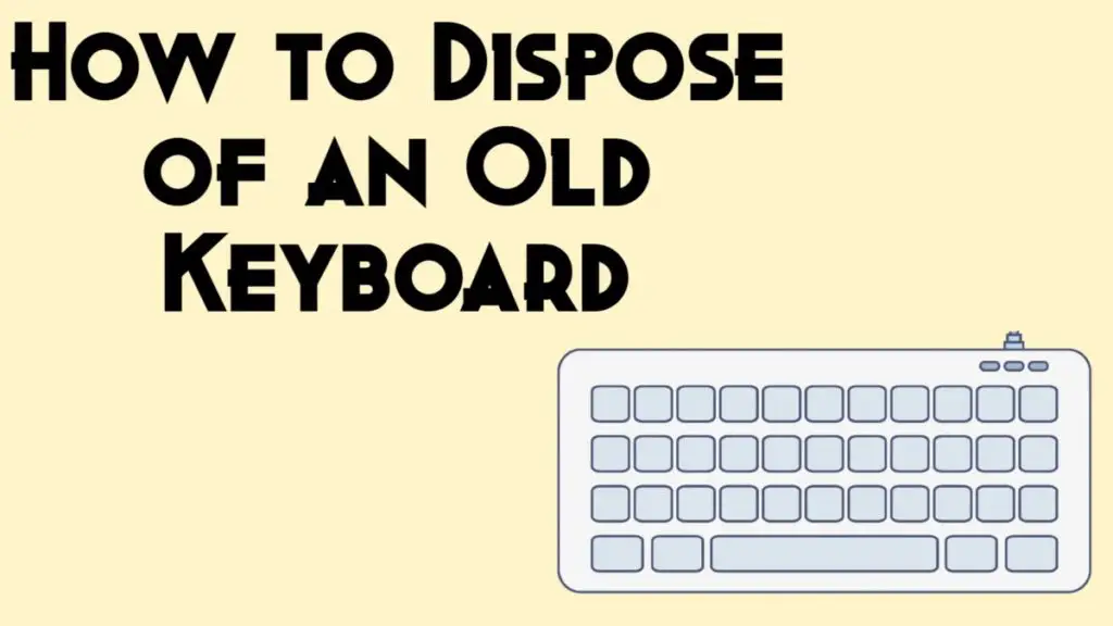 Dispose keyboard