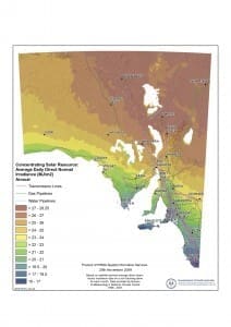 Ressource für die Sonneneinstrahlung in Südaustralien (Bild über die Regierung von Südaustralien)