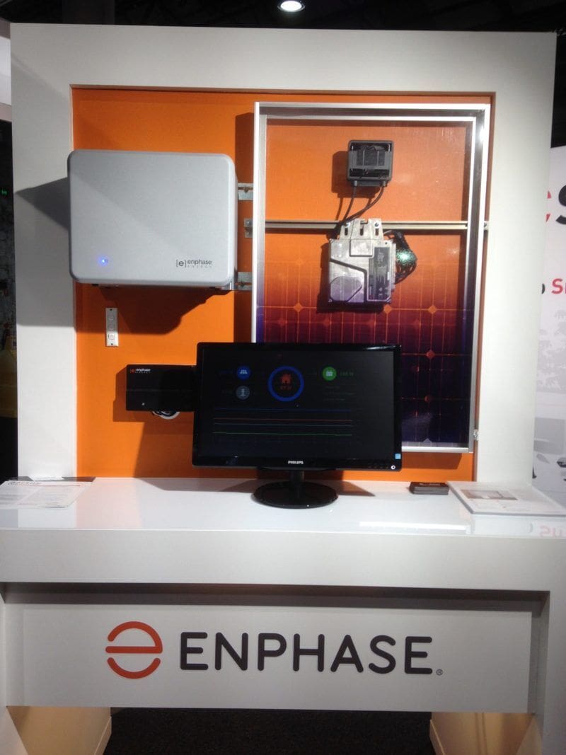 Enphases AC batteri (ved AC Solar Warehouse stand)