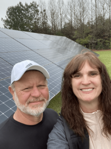 People with solar