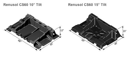 CS60 10-Grad-15-Grad-Winkeleinheiten