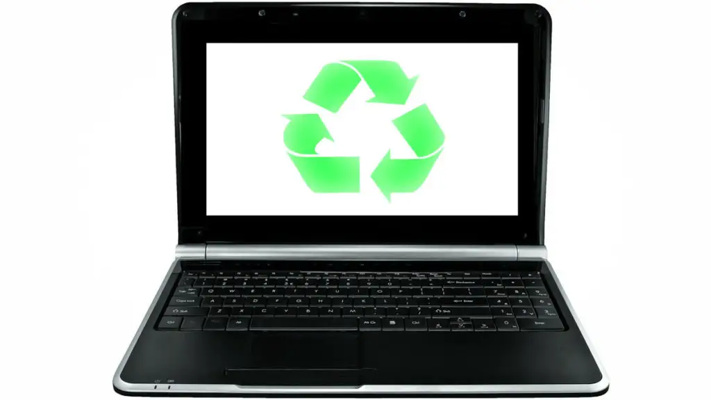 So recyceln Sie einen Laptop