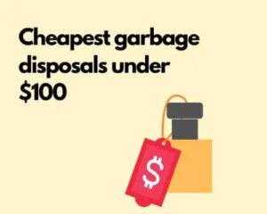 cheap garbage disposals