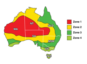 solar REC zone map